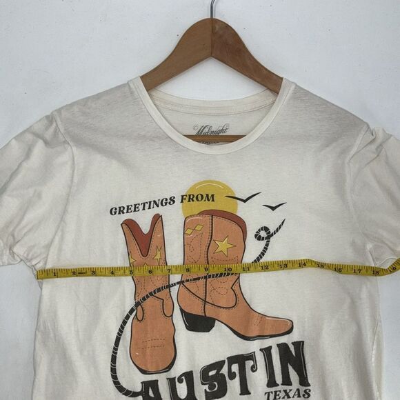 Midnight Rider Free People Austin Texas T-shirt Size Small - Picture 8 of 10